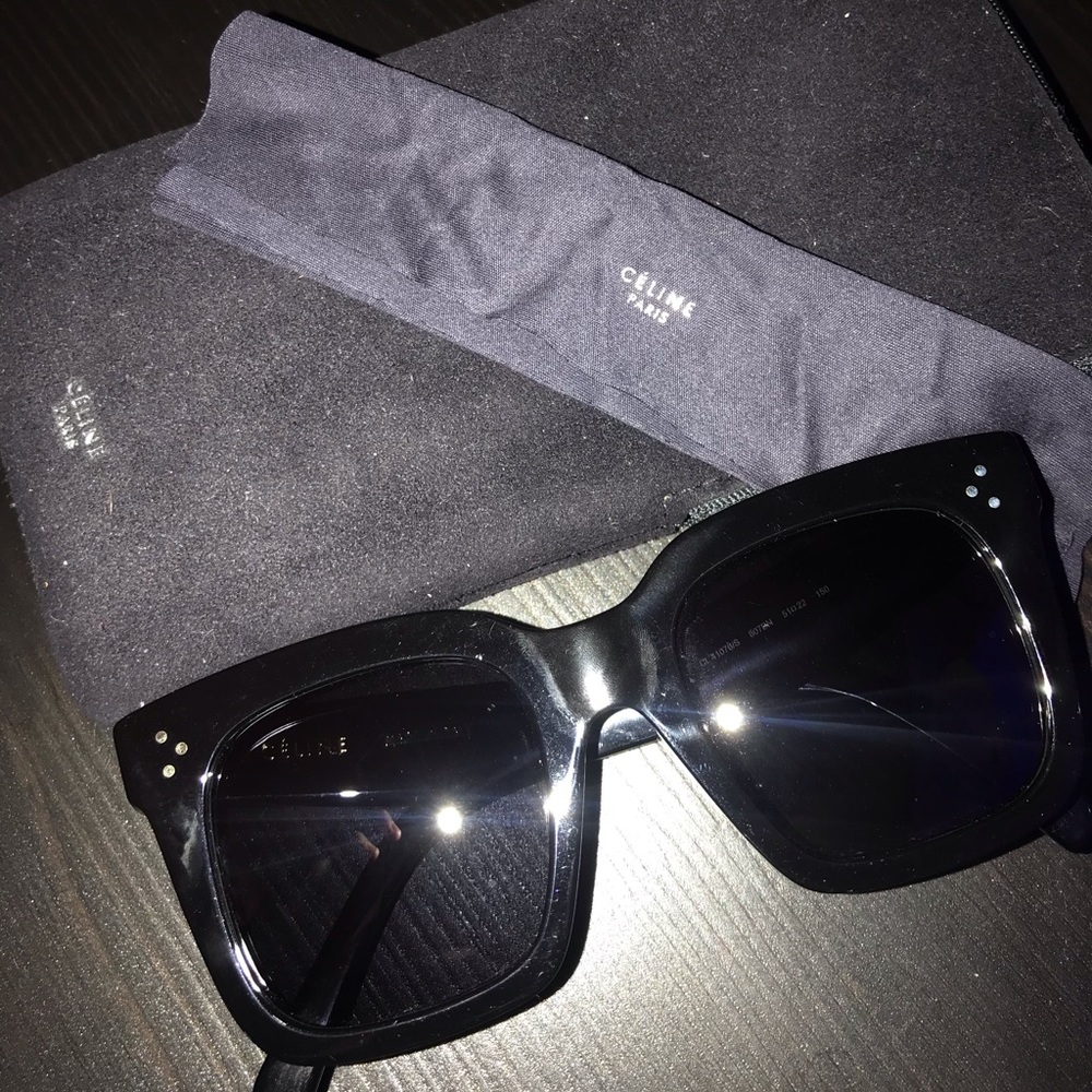 AUTHENTIC CELINE OVERSIZED SUNGLASSES